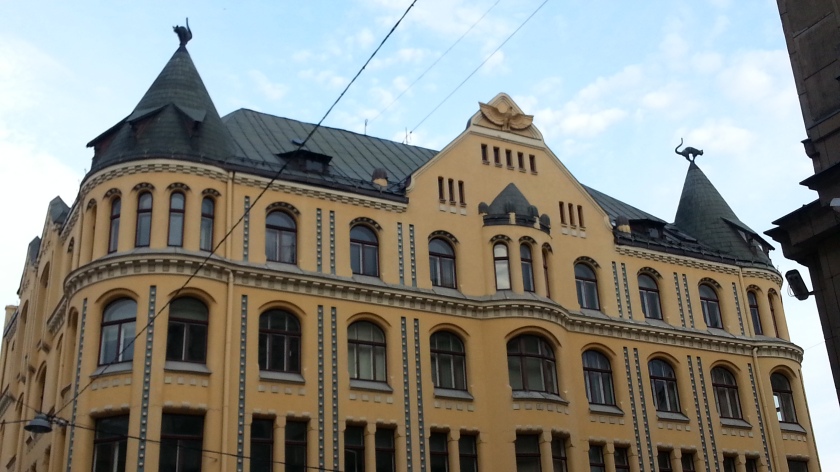 The Cat Building of Riga